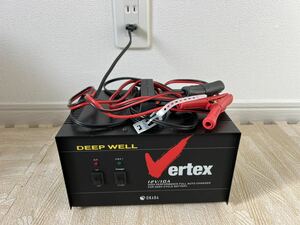 OKADA 岡田商事 バッテリーチャージャー DEEP WELL Vertex 12V/10A バッテリー 充電器　ディープサイクルバッテリー充電器