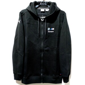 特価/未使用【サイズ=M】puma×BMW Motorsport/プーマ/ビーエムダブリュー/メンズ/ボンディング/ジップ/スウェット/パーカ/胸囲=88～96cm