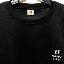 特価/未使用【サイズ=4L(3XL)】Hangten/ハンテン/メンズ/裏起毛/スウェット/トレーナー/胸囲=110～118cm/black_画像2