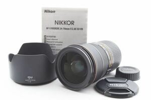 #h400★極上美品★ ニコン Nikon AF-S NIKKOR 24-70mm F2.8E ED VR