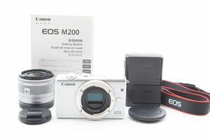 #k14★極上美品★ Canon キャノン EOS M200 15-45mm