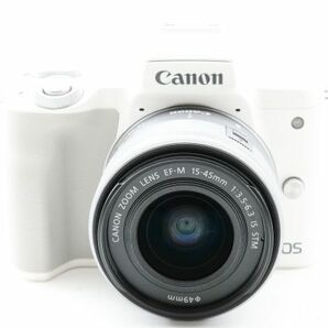 #k91★極上美品★ Canon キャノン EOS Kiss M EF-M 15-45mm 試し撮りのみの画像3