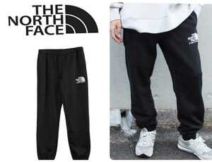 ラスト１ Lサイズ新品正規 THE NORTH FACE PANT ノースフェイス コーディネートポリコットンブレンドパンツ 裏起毛 快適スウェットパンツ