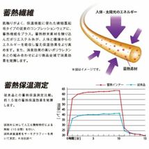 新品未使用　ブラック　L BTパワーストレッチ 蓄熱保温 速乾 全面消臭 サーモ　エボ　ハーフジップ　ハイネックシャツ JW-247_画像5