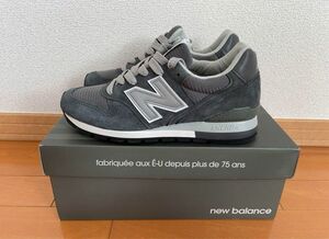 【新品】New balance M996CGY 24.5cm グレー