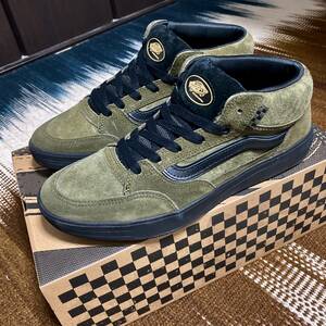 VANS 2023新作限定ZAHBA MID size10.5 新品未使用 BEATRICE DOMOND DARK OLIVE SKATEBOARD/バンズスケートボードオールドスクールsupreme