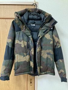 【断捨離！送料込み！】ザノースフェイス NORTHFACE BALTRO LIGHT JACKET S バルトロ ライトダウンジャケット カモフラージュ ND91845