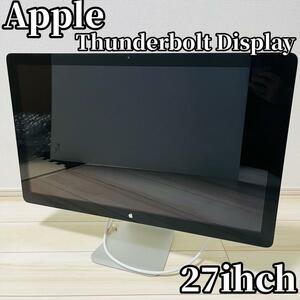 大型モニター Apple Thunderbolt Display 27インチ アップル A1407 EMC 2432 純正 mac