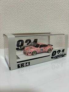 売切 ジェックJEC 1/64 PORSCHE 934 Pink Pig J64-005-PP 