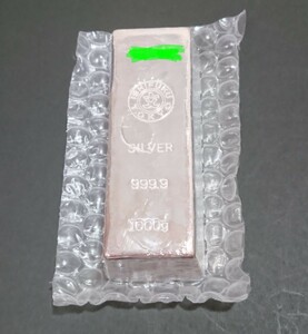 【送料無料】石福金属興業 銀地金 1000g(1kg) 純銀 999.9 シルバーインゴット 1キロ