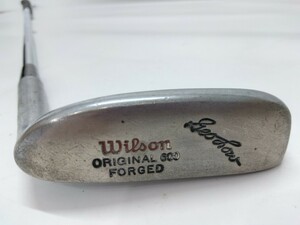 Wilson ウィルソン ORIGINAL 600 FORGED Geo Low パター 希少 オリジナル600フォージドパター スチールシャフト ジョージ・ロー