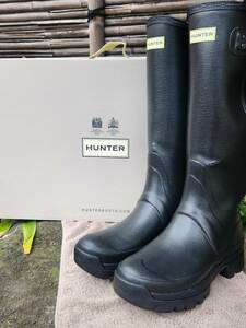 ハンター　長靴　レインシューズ　トール　UK8 27センチ　 HUNTER　メンズ★★★