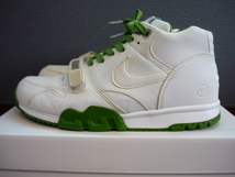 NIKE AIR TRAINER 1 FRAGMENT "WHITE CHLOROPHYLL" US9(27.0cm) ナイキ Tレイナー フラグメント 美中古_画像2