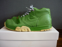 NIKE AIR TRAINER 1 FRAGMENT CHLOROPHYLL US9(27.0cm) ナイキ Tレイナー フラグメント 美中古_画像2