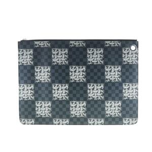 【水曜定休日・木曜発送】【美品】【RI】LOUIS VUITTON ルイヴィトン バッグ クラッチ N61232 ポシェット・ジュールGM/Christopher Nemeth