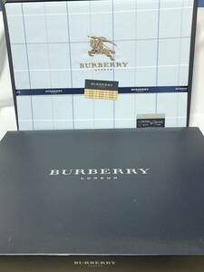 未使用　BURBERRY バーバリー フラットシーツ 綿100% 140×200㎝ 西川産業 日本製　