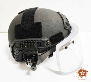 【Yes.Sir shop】 NIJ IIIA Fast 防弾 ヘルメット バイザー セット 2023年最新版