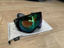  中古　OAKLEY オークリー PRIZM　プリズム　スノーボード　スキー　ゴーグル マットブラック　アジアンフィット_画像1