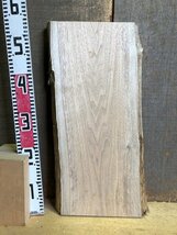 【EH516R】胡桃 550×～270×33㎜ クルミ 板材 一枚板 材料 天然木 無垢材 乾燥材 銘木 材木 木工 DIY《銘木登屋》_画像5