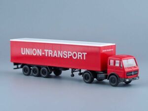 WIKING 1/87 トレーラー 541 Mercedes Benz 2026 西ベルリン製 HOゲージ Union-Transport