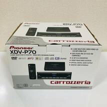 Carrozzeria カロッツェリア XDV-P70 6連奏 DVDプレーヤー DVDチェンジャー 1DIN デッキ Pioneer パイオニアリモコン_画像8