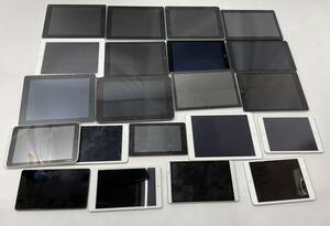 ★【同梱不可】ジャンク品 iPad Android等 タブレット 21台まとめセット