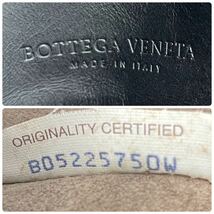 1円～【極美品】BOTTEGA VENETA ボッテガヴェネタ トートバッグ ビジネスバッグ イントレチャート ブラック 黒 メンズ 大容量 A4可_画像8