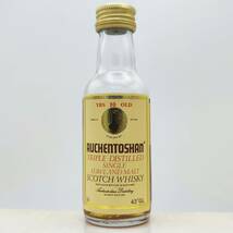 特級 AUCHENTOSHAN 10years old TRIPLE DISTILLED SINGLE LOWLAND MALT SCOTCH WHISKY　43度　50ml【オーヘントッシャン 10年】_画像1