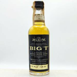 特級 BIG''T'' FINEST SCOTCH WHISKY DELICATE AND VERY RARE　43度　48ml【トマーティン トマーチン 蒸溜所】