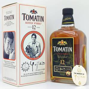 【全国送料無料】TOMATIN 12years old SCOTCH WHISKY The memory of YUJIRO 43度 750ml【トマーチン トマーティン 12年 石原裕次郎】