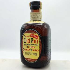【全国送料無料】特級 Grand Old Parr De Luxe REAL ANTIQUE AND RARE OLD Scotch Whisky　43度　190ml【オールドパー】