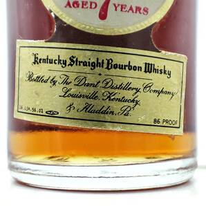 【全国送料無料】特級 J.W.Dant 7years old GENUINE SOUR MASH Kentucky Straight Bourbon Whisky 43度 48mlの画像9