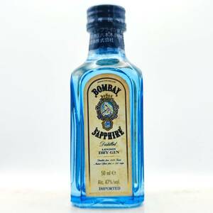 BOMBAY SAPPHIRE LONDN DRY GIN 47 times 50ml[ compressed gas cylinder i sapphire London do Rizin ]