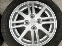 アルミホイール 　ダイハツ純正　14インチ　14×4.5J　ET45 155/65R14　112705JO_画像2