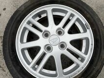 アルミホイール 　ダイハツ純正　14インチ　14×4.5J　ET45 155/65R14　112705JO_画像6