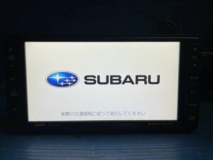 スバル純正 Clarion 　メモリーナビ GCX712W H0041-K3001　クラリオン　ETC付　中古　121411JO