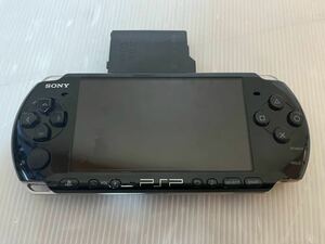 ★美品　液晶無傷　PSP-3000 本体 ピアノブラック 本体　純正バッテリー　動作未確認・ジャンク品扱い　電源OK 送料無料★