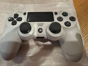 ★動作良好　美品　PS4 純正コントローラ/デュアルショック４ ★グレイシャーホワイト★DUALSHOCK4 送料無料★