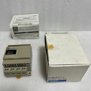 未使用保管品 omron オムロン プログラムリレー【ZEN-10C2AR-A-V1】AC100-240V LEDタイプCPUユニット