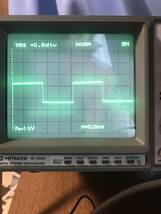 日立 　デジタル ストレージ オシロスコープ　HITACHI OSCILLOSCOPE 　VC-6045/100MHz/2ch_画像4