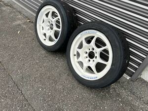 ウェッズスポーツ TC05 14インチ ６J＋29 PCD100 4H 白 ビート