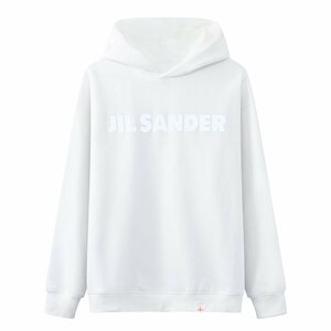 JIL SANDER X ARC’TERYX ジルサンダー アークテリクス 上着 ニット セーター 帽子付き コットン 長袖 ホワイト 中古 M JM A2