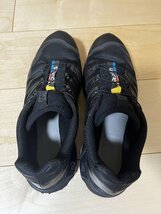 SALOMON サロモン スポーツスタイル シューズ XT-6 スニーカー TPU 中古■単層構造メッシュ■ブラック■27.5CM■JM A9_画像2