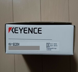 KEYENCE KV-SC20V 2ch多機能高速カウンタユニット PLC シーケンサ キーエンス 新品未使用品