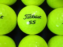 9228【☆☆☆級】タイトリスト Titleist VG3 [レインボーカラーイエロー] 24個_画像1