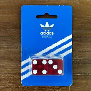 adidas ORIGINALS サイコロ ダイス ゲーム ノベルティ レッド アディダス