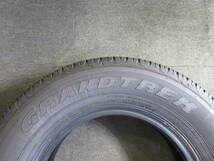 G1563 ②★新車外し★2023年製★夏★195/80R15 96S DUNLOP GRANDTREK AT20 4本セット★新品同様★JB74 ジムニーシエラ_画像5