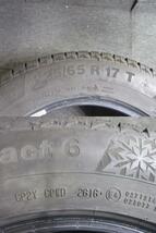 G1689 ②★冬★225/65R17 102T Continental ContiViking Contact 6 4本セット★個人宅様営業所止め_画像6