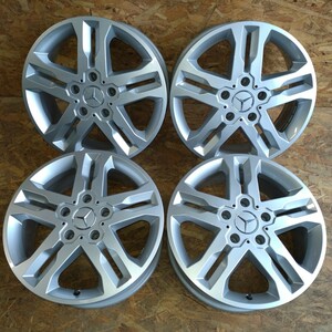 ★【美品】メルセデス・ベンツGクラス W463 RONAL製中古アルミホイール4本セット ★18×7.5J 130 5H +43