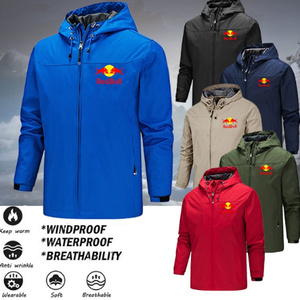 Redbull New Softshell Sailing Jacket Men's Windproof Waterproof Hiking Jackets Outdoor Mountain&Hiking Winter Trekking Jacke